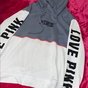Pink hoodie